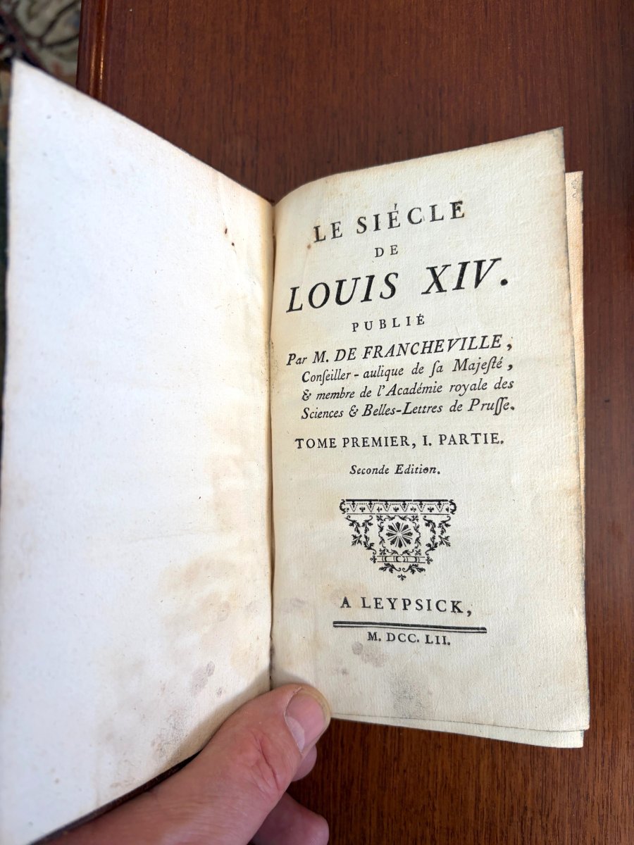 Le siècle de Louis XIV, seconde édition 1752, complet-photo-4