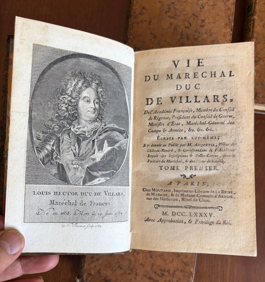 La vie du Marechal de Villars, 1785-photo-2