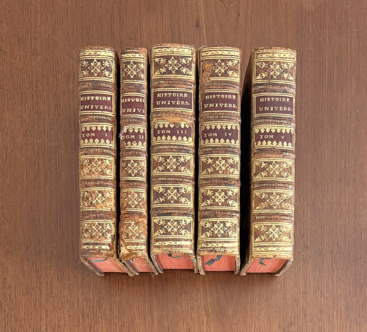 Universal History, 1725, 5 Volumes