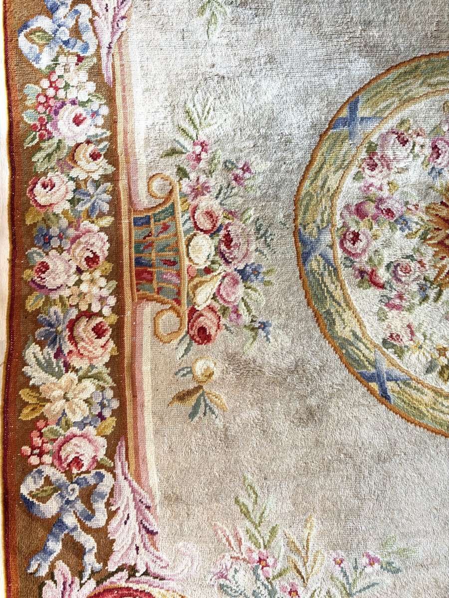 Grande Savonnerie d'Aubusson Napoleon III-photo-4