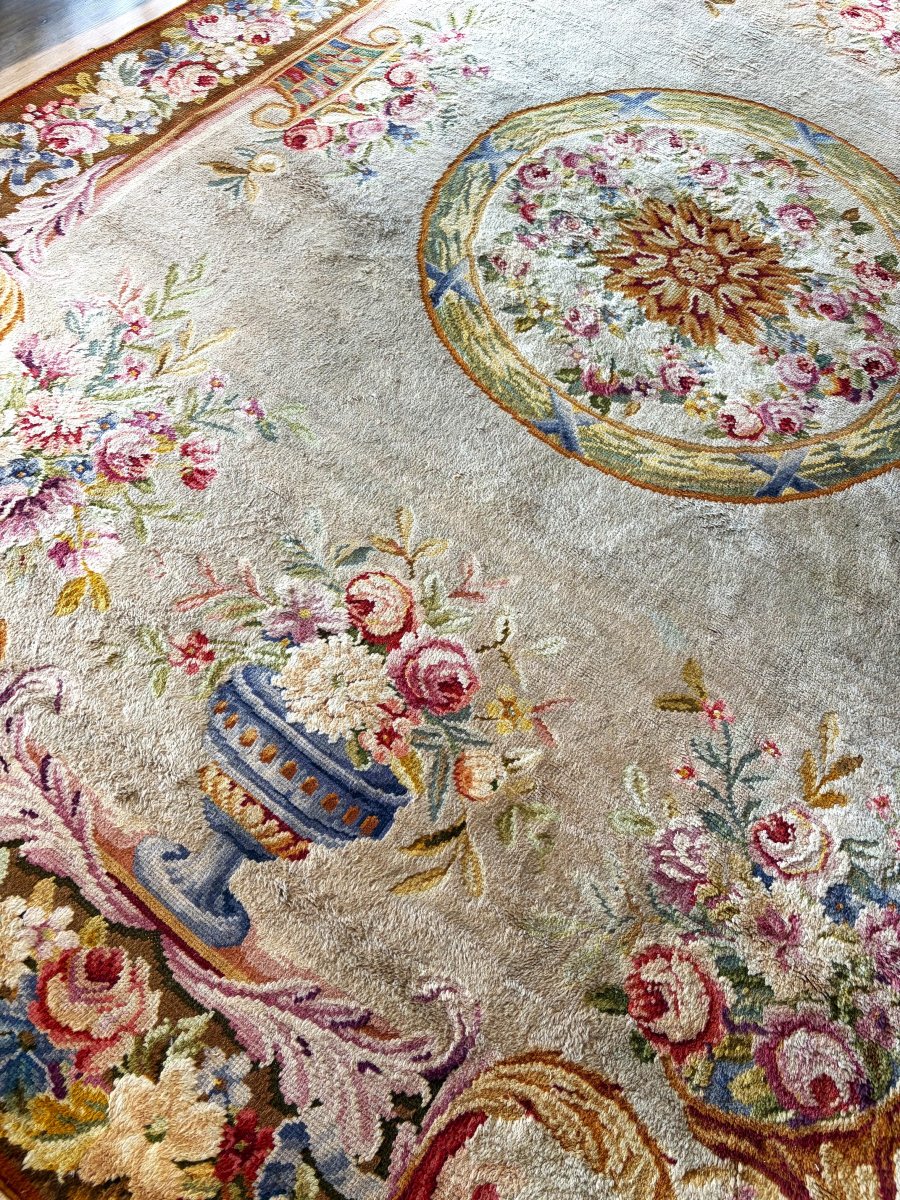 Grande Savonnerie d'Aubusson Napoleon III-photo-4