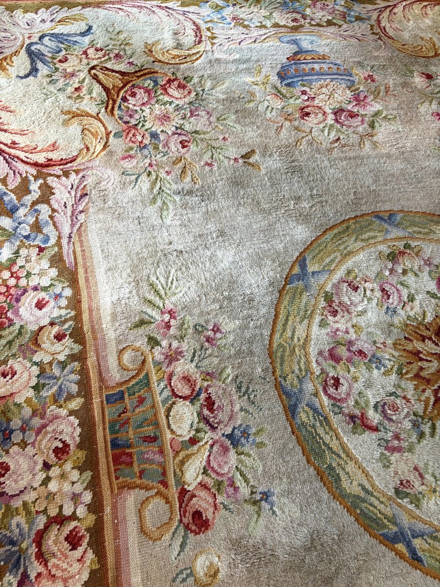 Grande Savonnerie d'Aubusson Napoleon III-photo-5