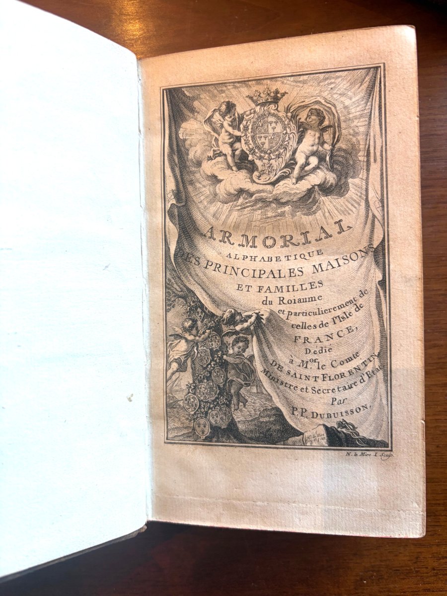 Armorial des principales familles du royaume de France,1757