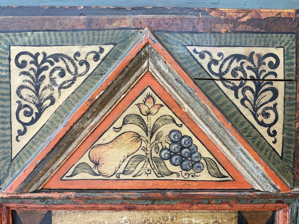 Rara Tyrolean Armoire, 18eme Century-photo-4