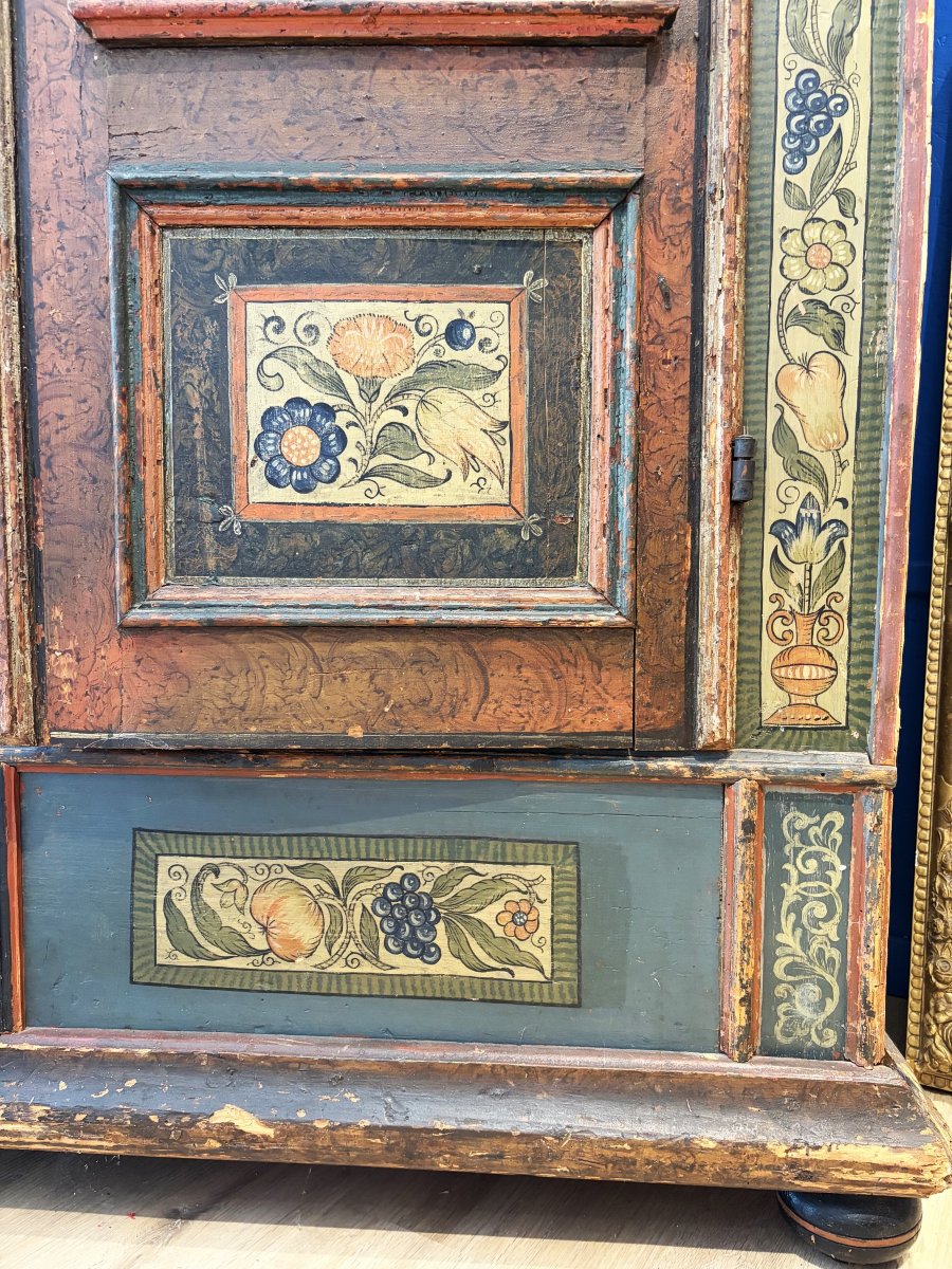 Rara Tyrolean Armoire, 18eme Century-photo-1