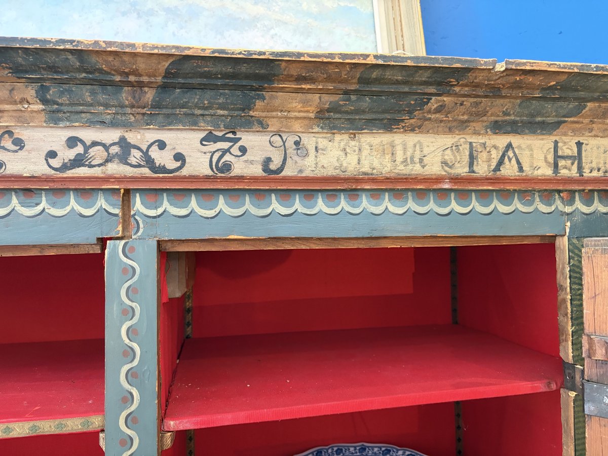 Rara Tyrolean Armoire, 18eme Century-photo-2