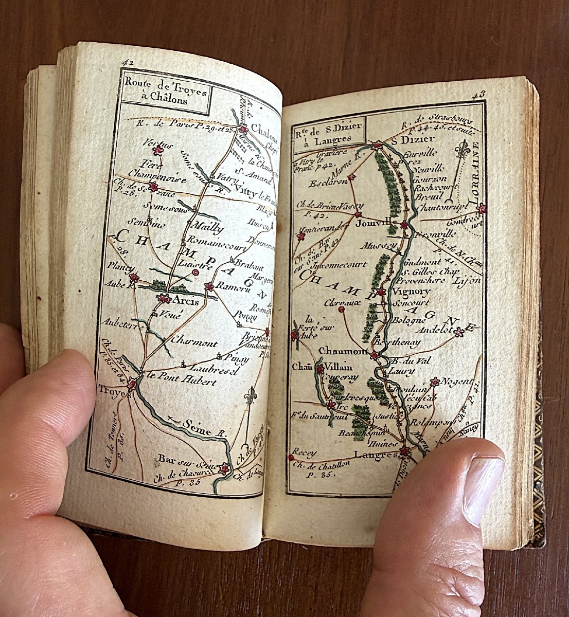 "fidèle Indicateur," Atlas Of French Roads, 1775-photo-3