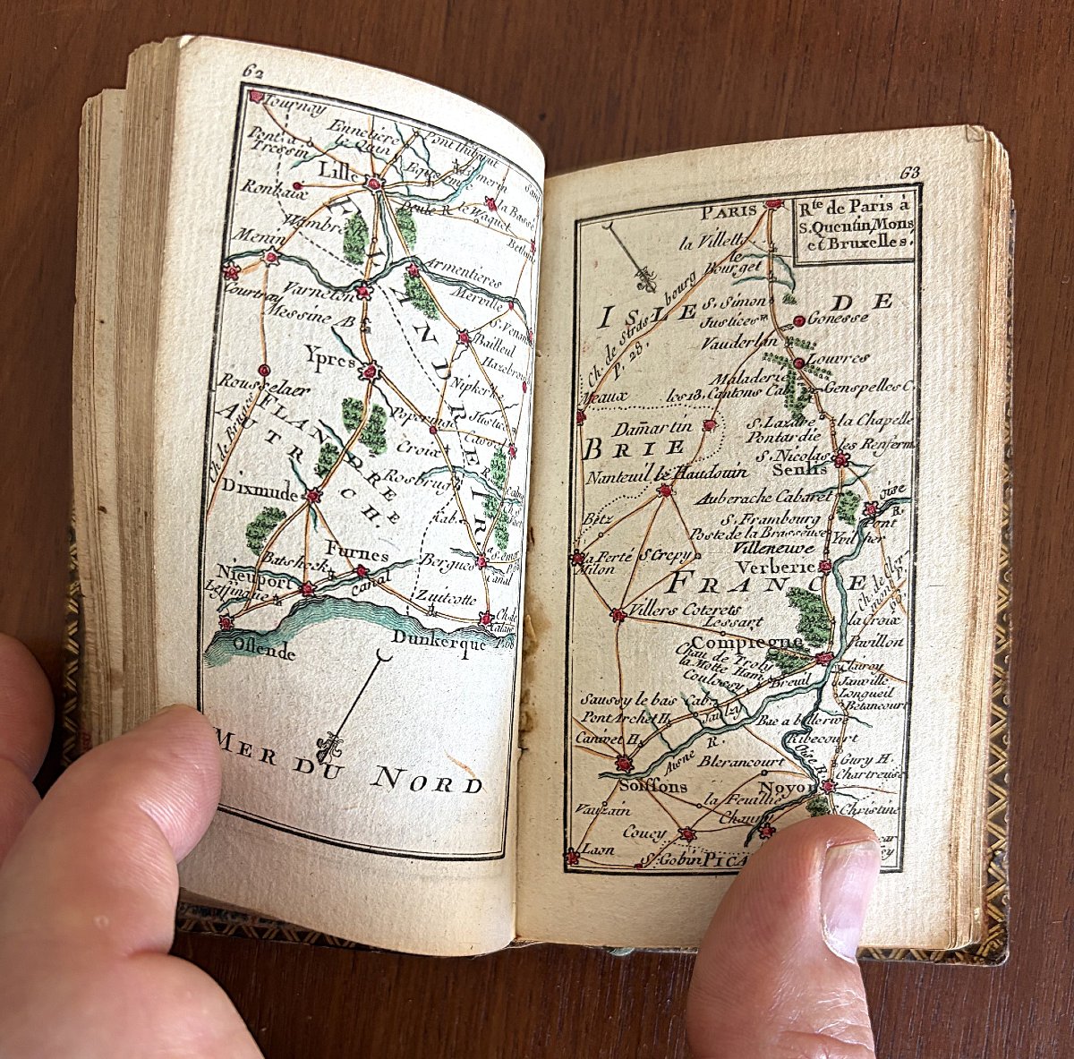 "fidèle Indicateur," Atlas Of French Roads, 1775-photo-4