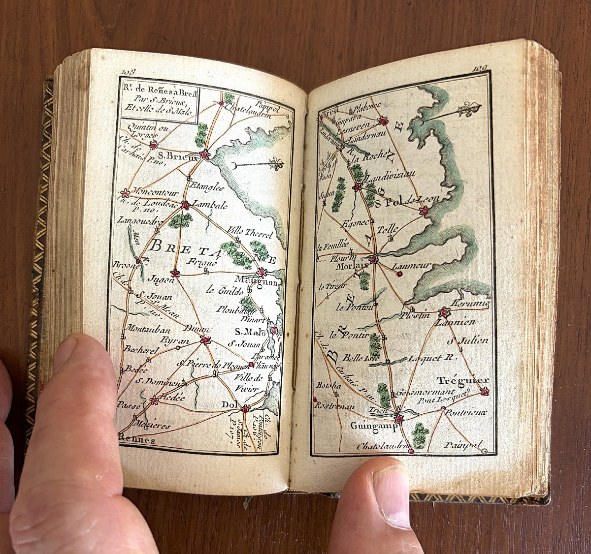 "fidèle Indicateur," Atlas Of French Roads, 1775-photo-4