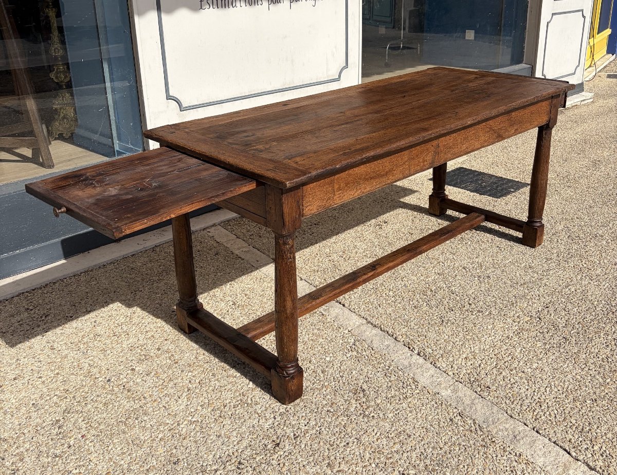 17th-century Oak Table-photo-3
