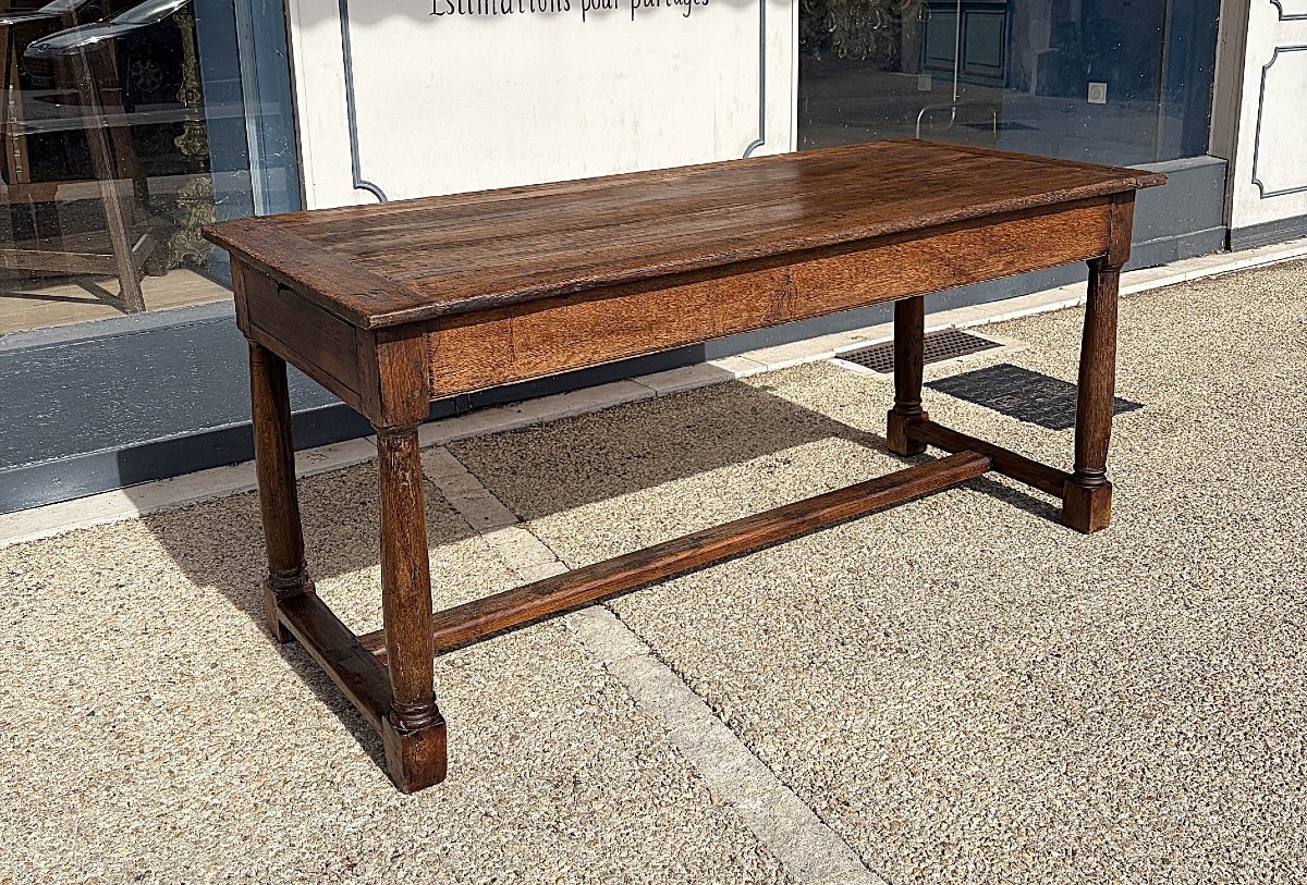17th-century Oak Table-photo-1