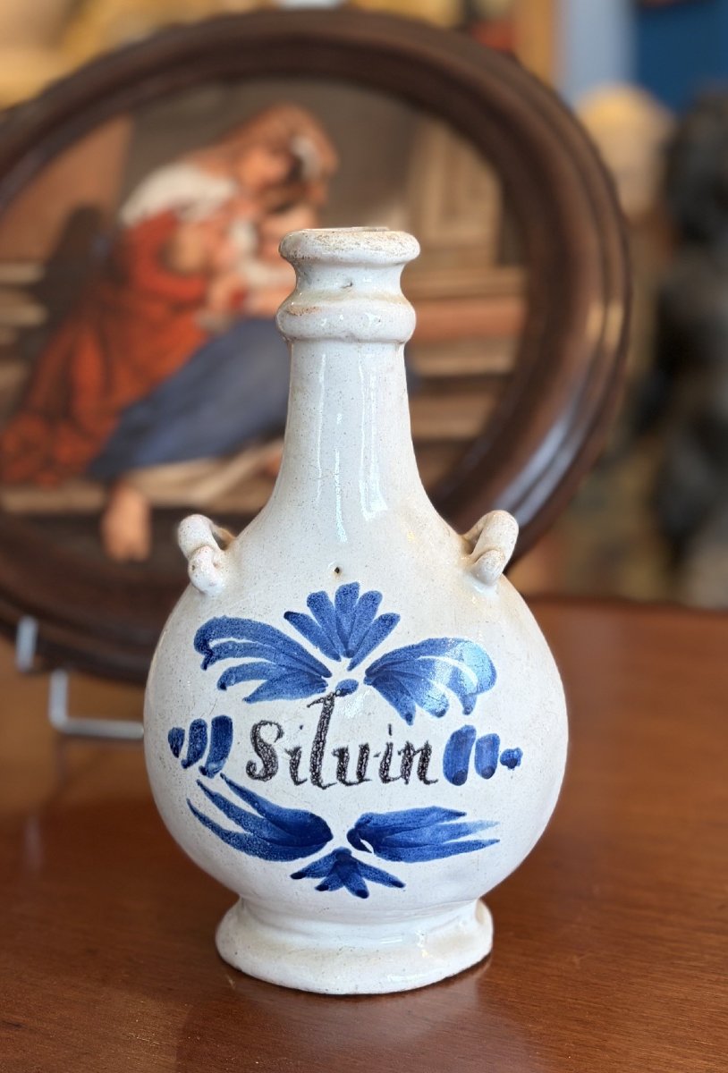Pilgrim's Water Bottle, Nevers, 18th Century