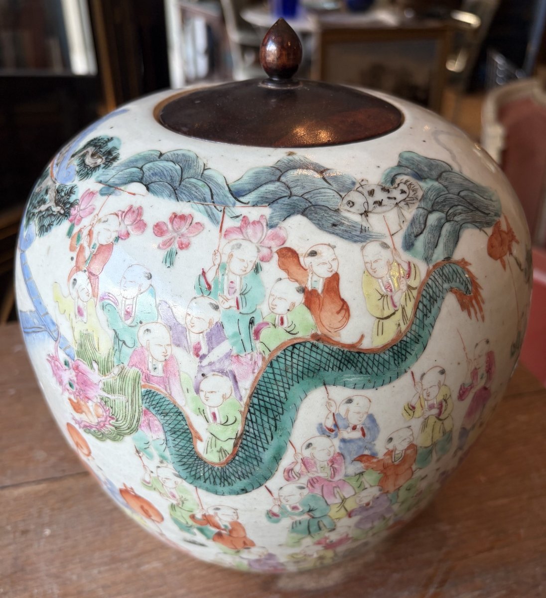 The Ginger Pot With A Hundred Children