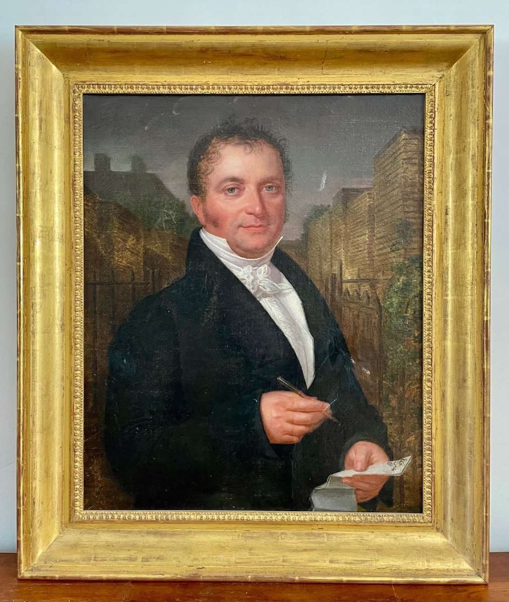 Portrait d'Un Marchand De Bois, Vers 1820