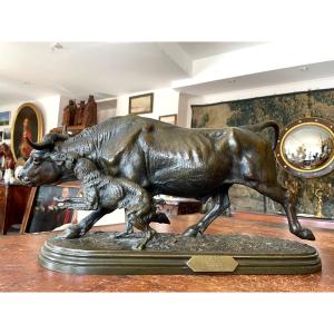 Large Bronze Signed Isidore Bonheur, Destray Fondeur