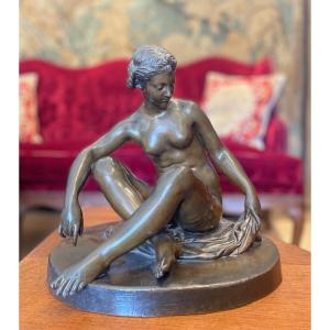 Venus Assise, Bronze Vers 1840