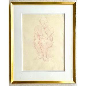 Le Penseur, Dessin De Charles Despiau