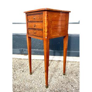 Table chiffonniere d'époque Louis XVI