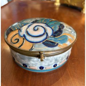 boite Taraud porcelaine limoges art deco