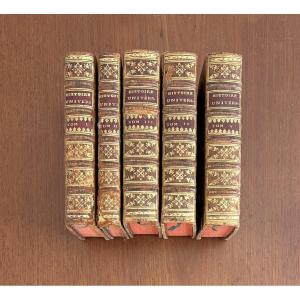 Universal History, 1725, 5 Volumes