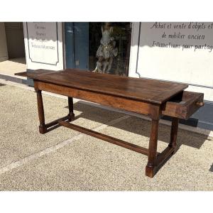 Table en chêne 17eme siècle