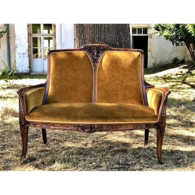 Art Nouveau Sofa By Majorelle