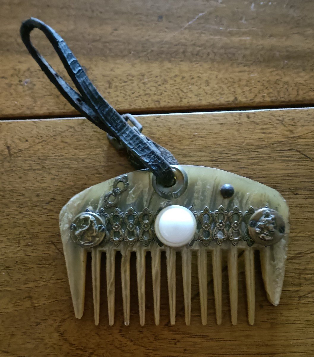 Horse Comb - Folk Art-photo-5