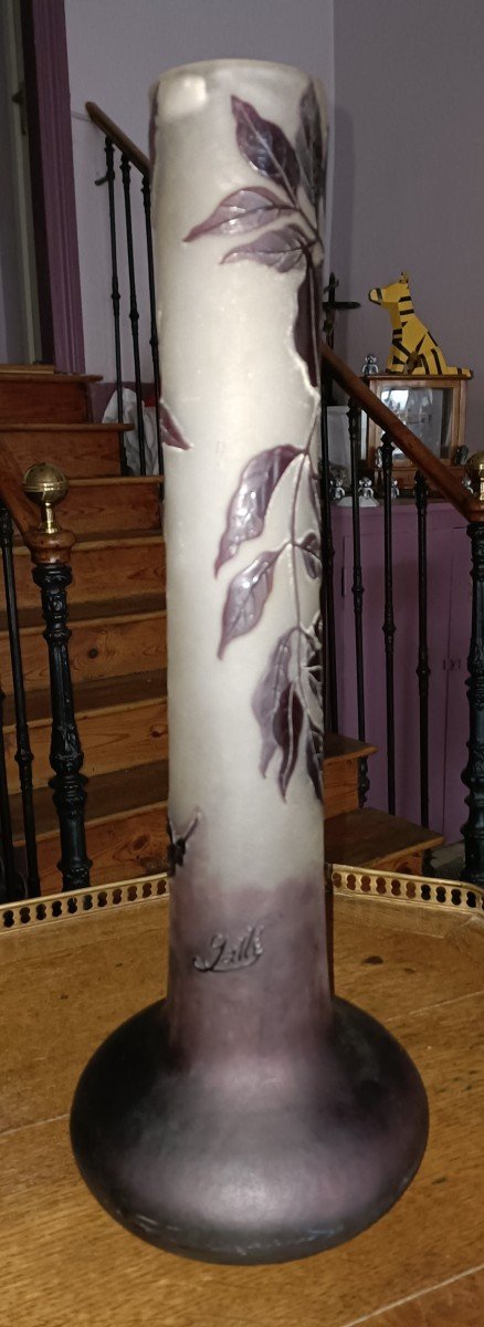 Gallé Vase-wisteria Branches-photo-2