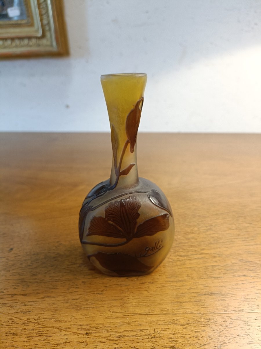 Gallé - petit vase -photo-3