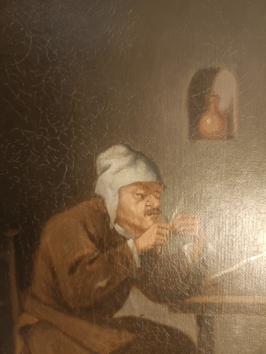 The Feather Cutter. Adriaen Brouwer-photo-2