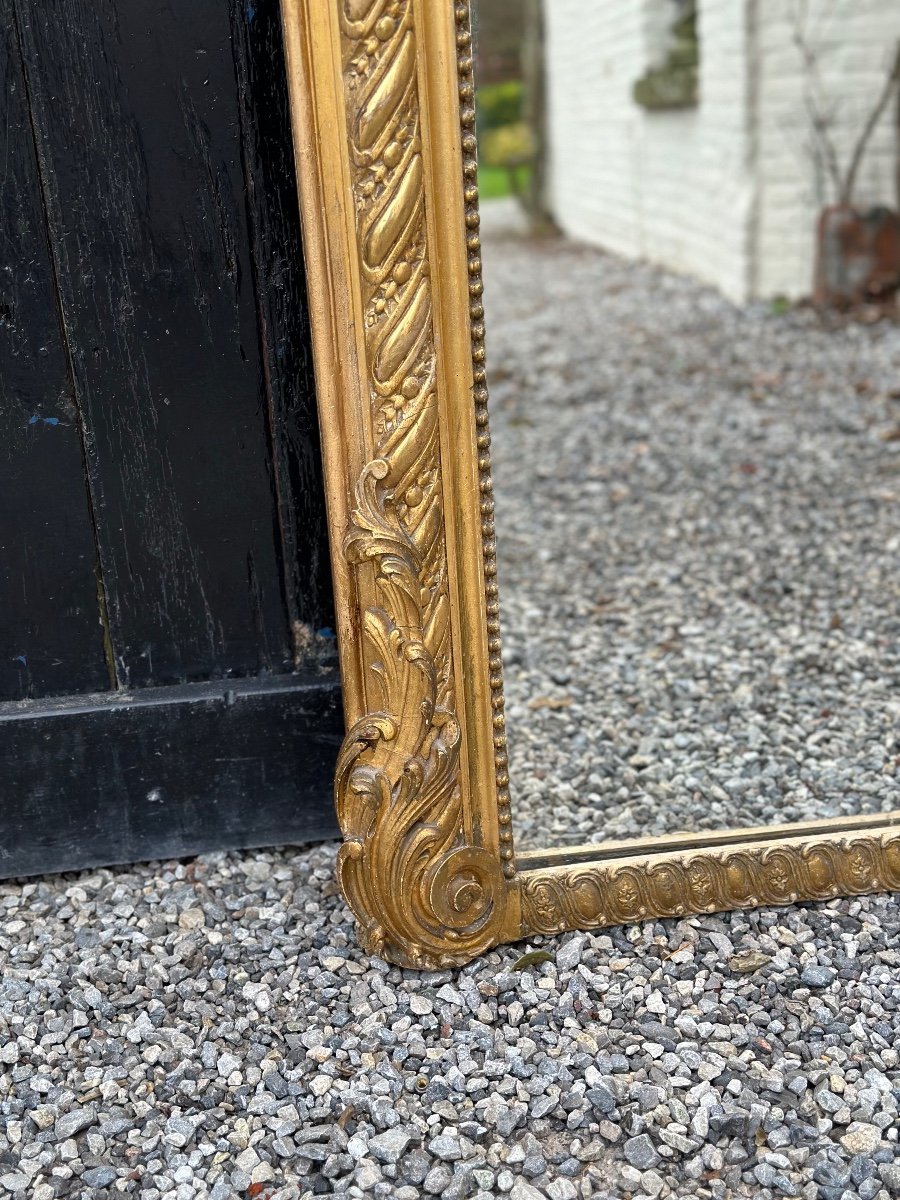 Mirror Or Trumeau Louis XV Style Around 1880-photo-3