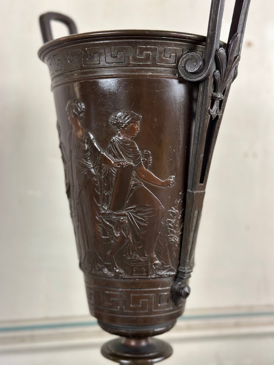 Vase En Bronze Dans Le Goût De L’antique, France Vers 1880-photo-8