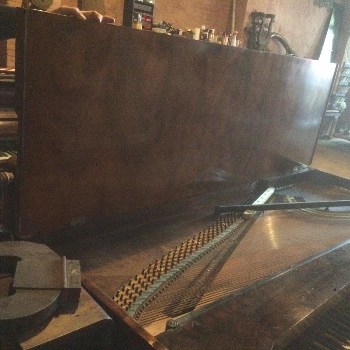 Square Piano Circa 1845 "huni And Hubert" Zurich-photo-4