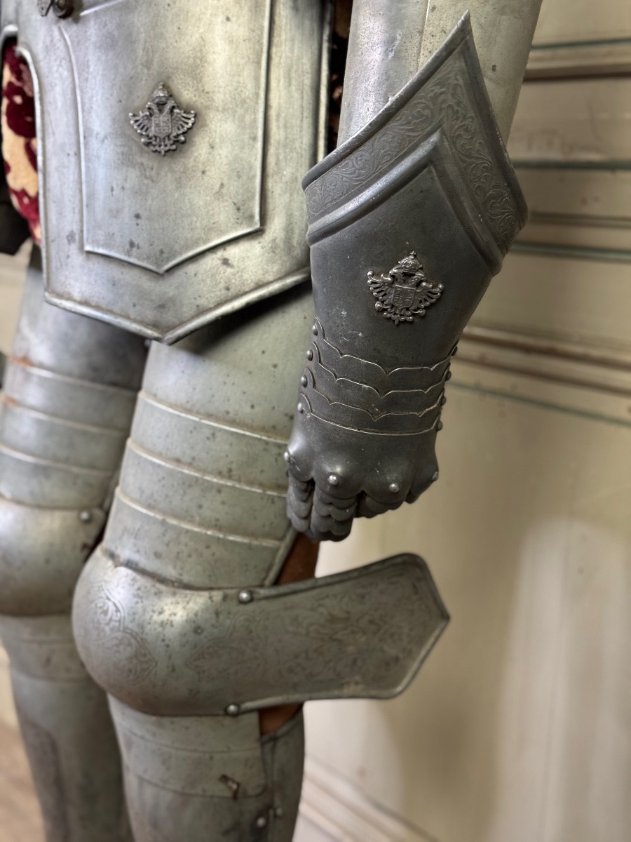 Renaissance-style Armor, Circa 1880-photo-6