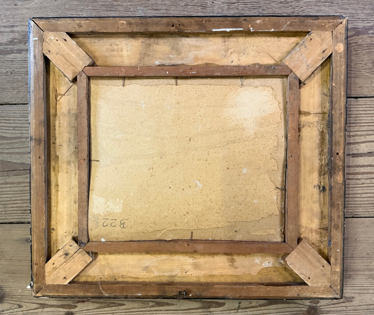 “Les moissons “ huile sur carton, signée Hans Enzinger (1889-1972) Autriche -photo-1