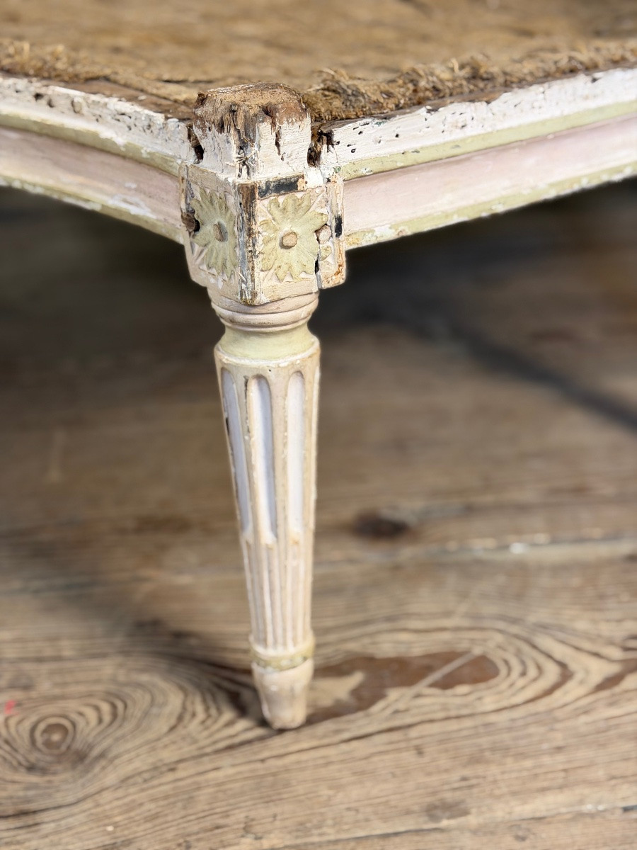 Duchesse brisée Louis XVI, fin XVIIIème siècle-photo-4