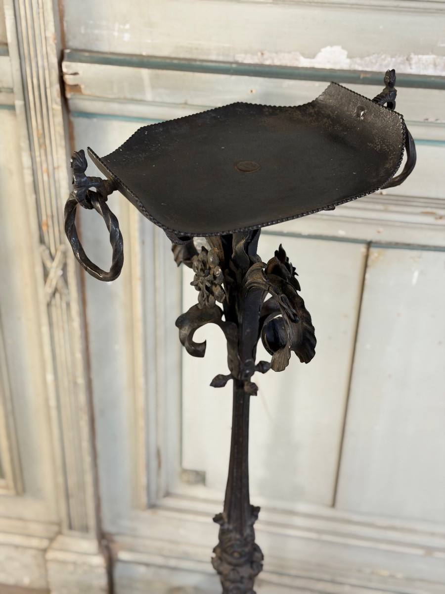 Sellette en fer forgé, France vers 1880-photo-5