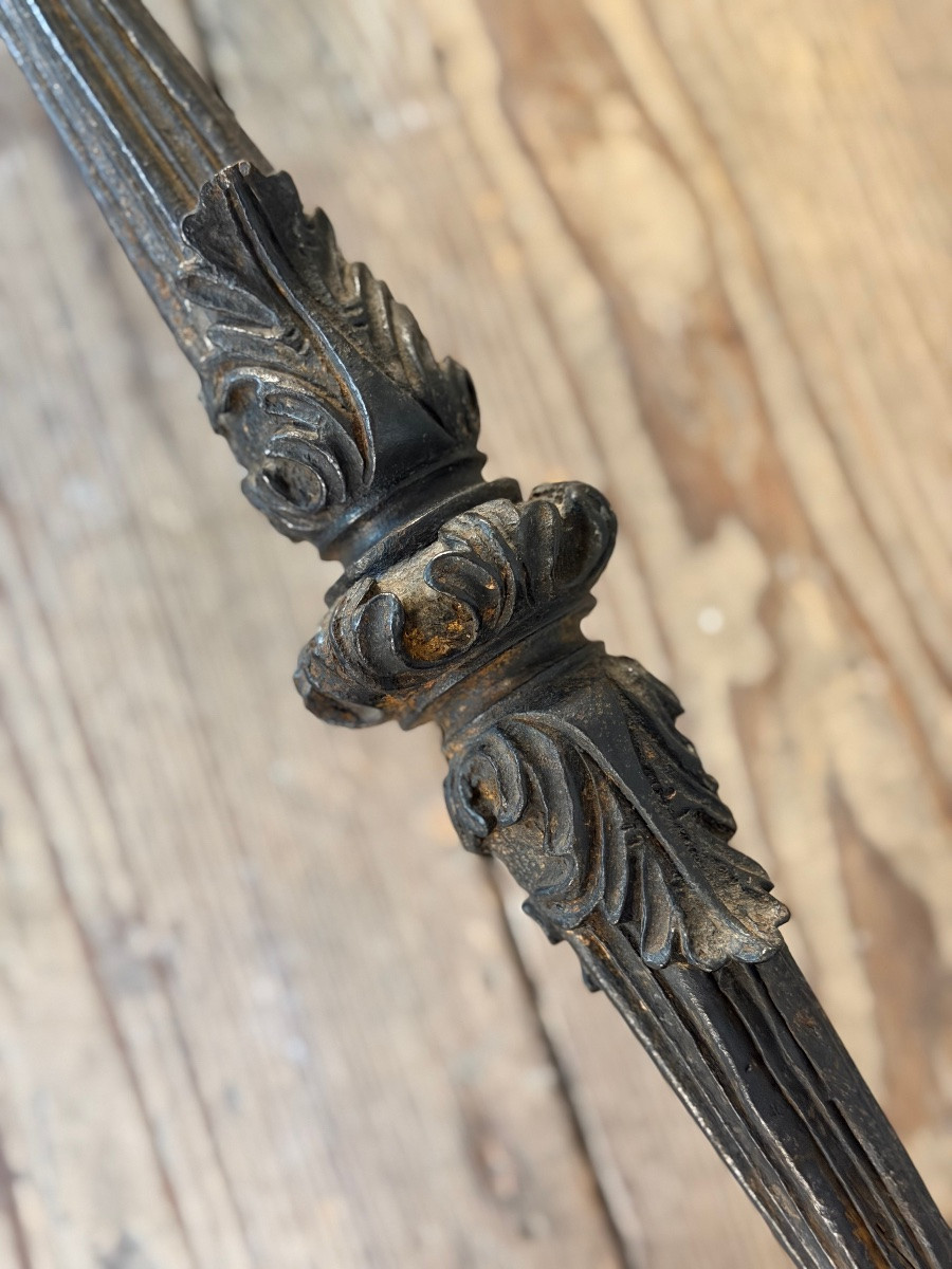 Sellette en fer forgé, France vers 1880-photo-7