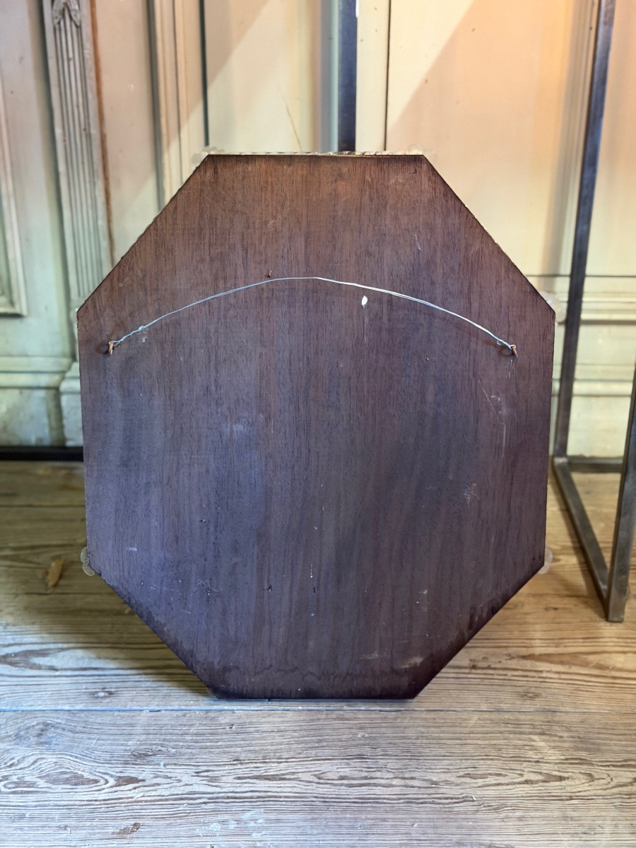 Miroir vénitien en verre de Murano, vers 1930-photo-2