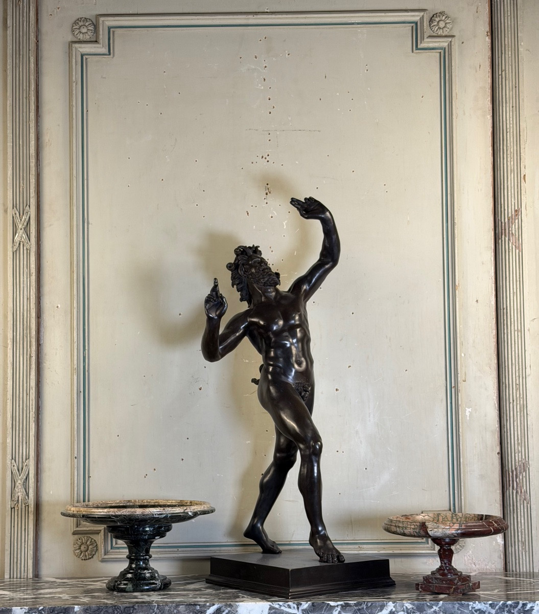Cup Or Tazza In Campan Grand Melange Marble, 19th Century-photo-1