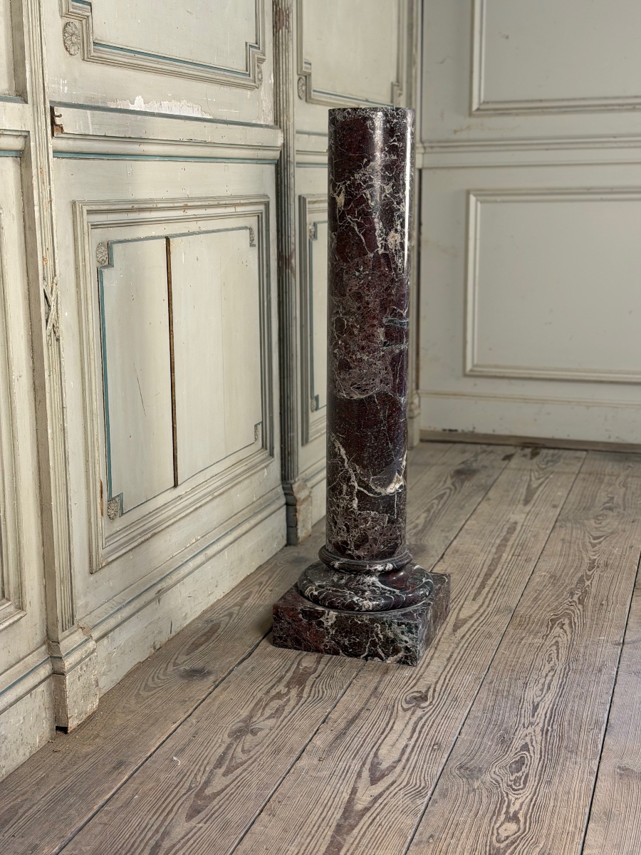 Levento Marble Column, Circa 1880-photo-2