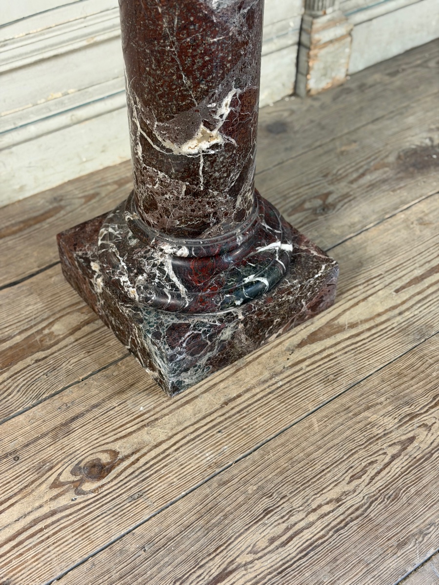 Levento Marble Column, Circa 1880-photo-2