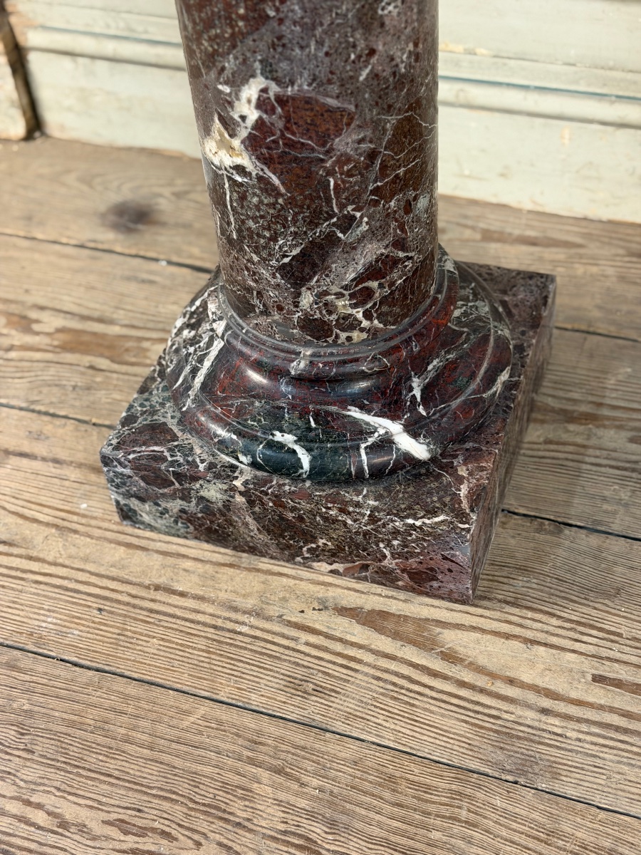 Levento Marble Column, Circa 1880-photo-3