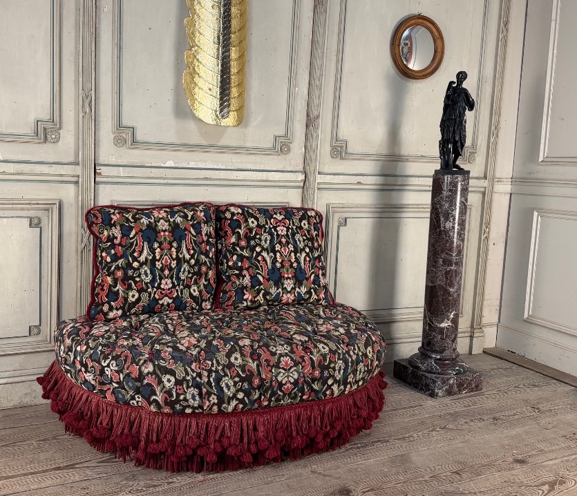 Fauteuil d’appoint, passementeries et petits points par Jacques Garcia -photo-2