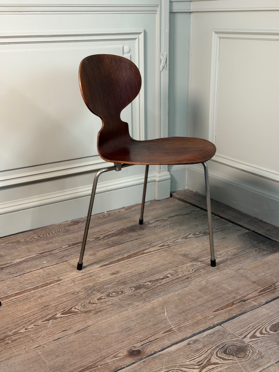 Arne Jacobsen For Fritz Hansen, “ant” Chair, Model 3100, First Three-legged Version, -photo-1