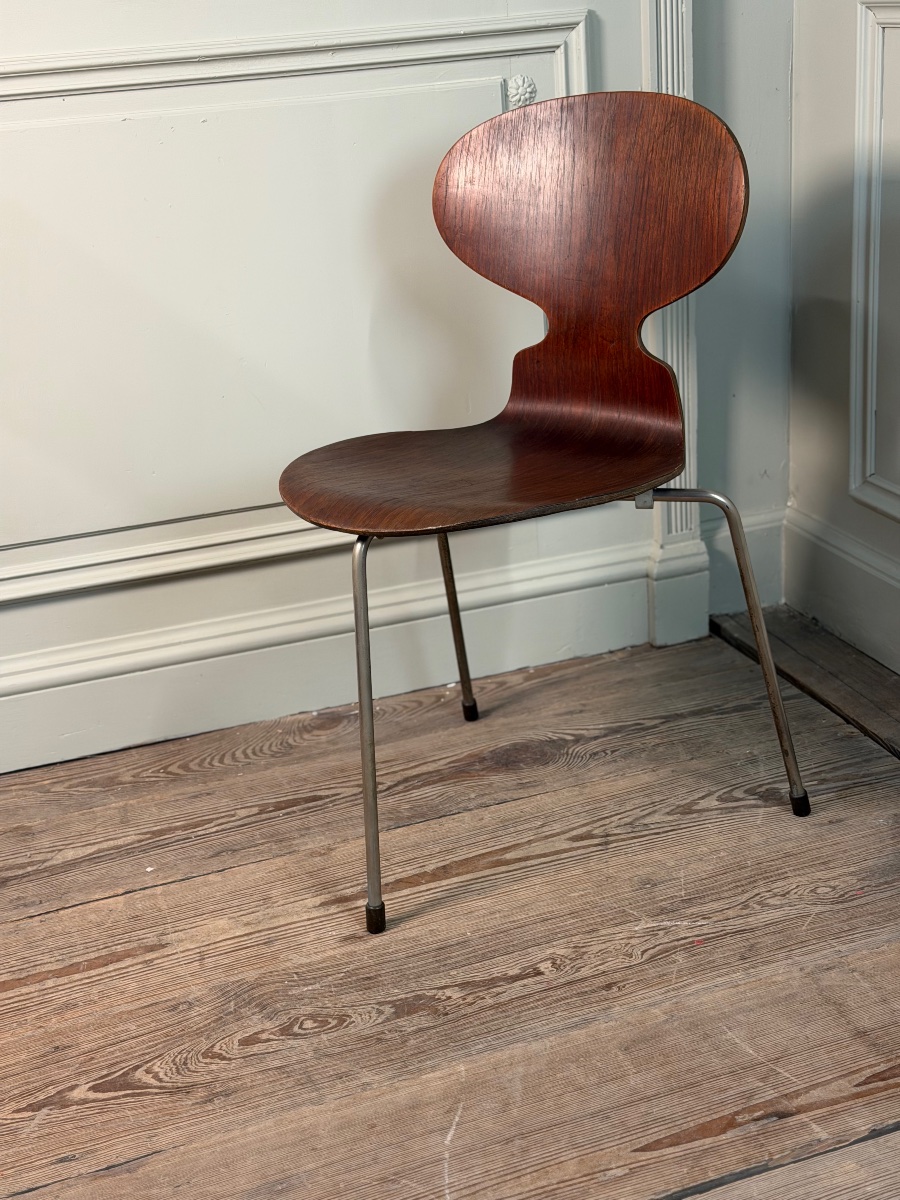 Arne Jacobsen For Fritz Hansen, “ant” Chair, Model 3100, First Three-legged Version, -photo-8