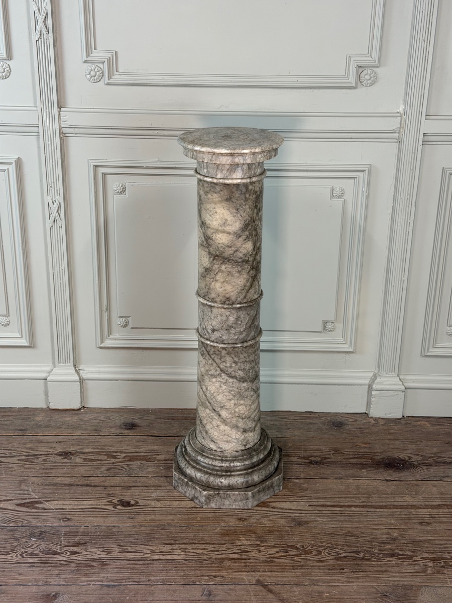 Alabaster Column, Circa 1880-photo-2