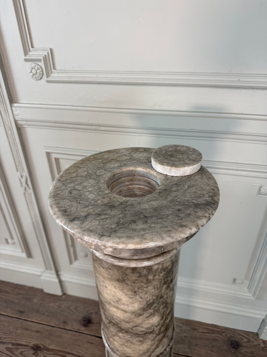 Alabaster Column, Circa 1880-photo-1