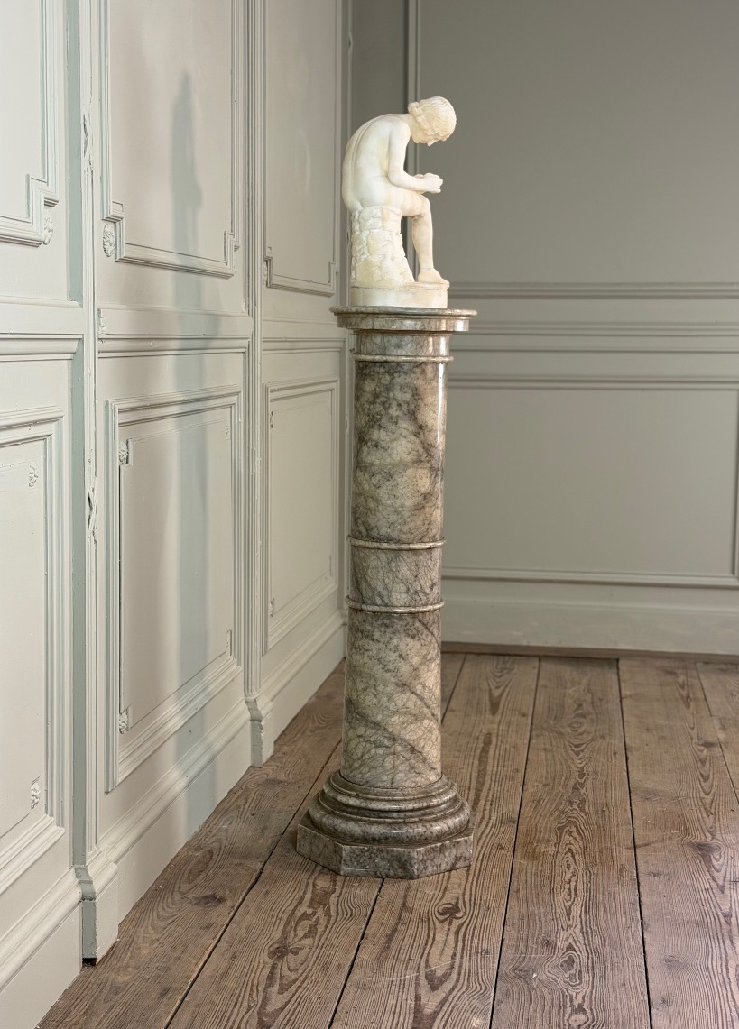 Alabaster Column, Circa 1880-photo-6