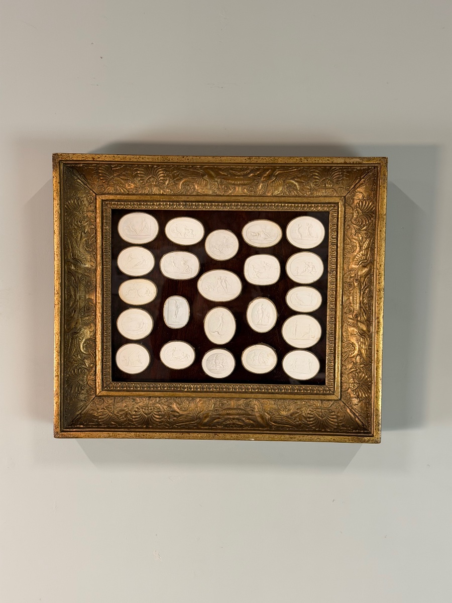 Collection Of Cast Engravings, Souvenirs From The Grand Tour, Studio Of P. Paoletti, Ca. 1820-photo-3